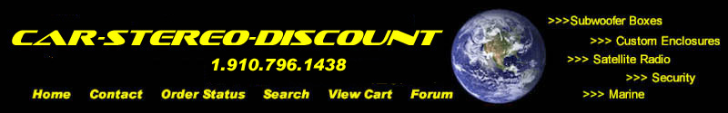 Car Stereo World - Safe and Secure Shopping online - Biggest Names in Car Audio, Video and Security